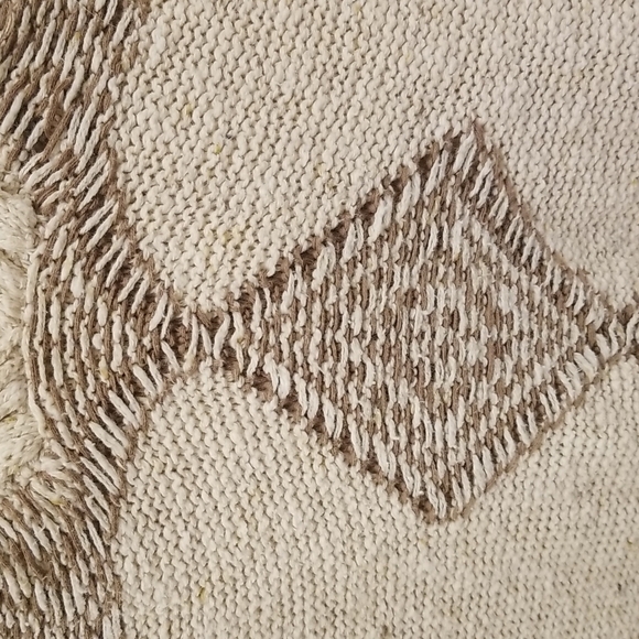 💕FREE PEOPLE💕 Poncho Style Kangaroo Pocket Tunic Hoodie ~ Tribal Aztec Medium - Picture 5 of 9